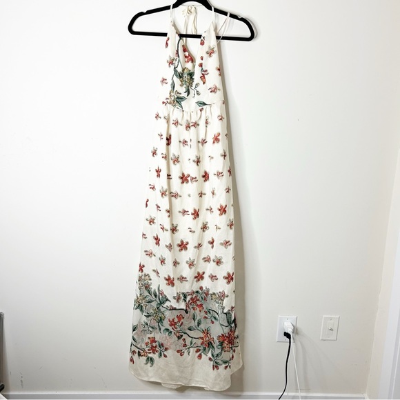 BCBGeneration Floral Maxi Dress open back Long Size Small - Picture 6 of 16